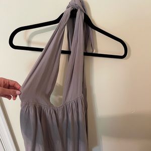 Gray Tobi Wrap Dress